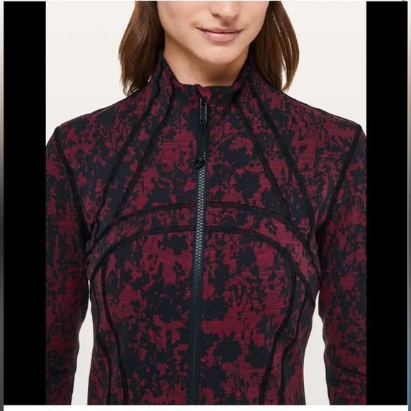 Lululemon Define Jacket Scatter Blossom Womens Size 6 - Picture 16 of 16